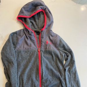 Girls lightweight fleece jacket